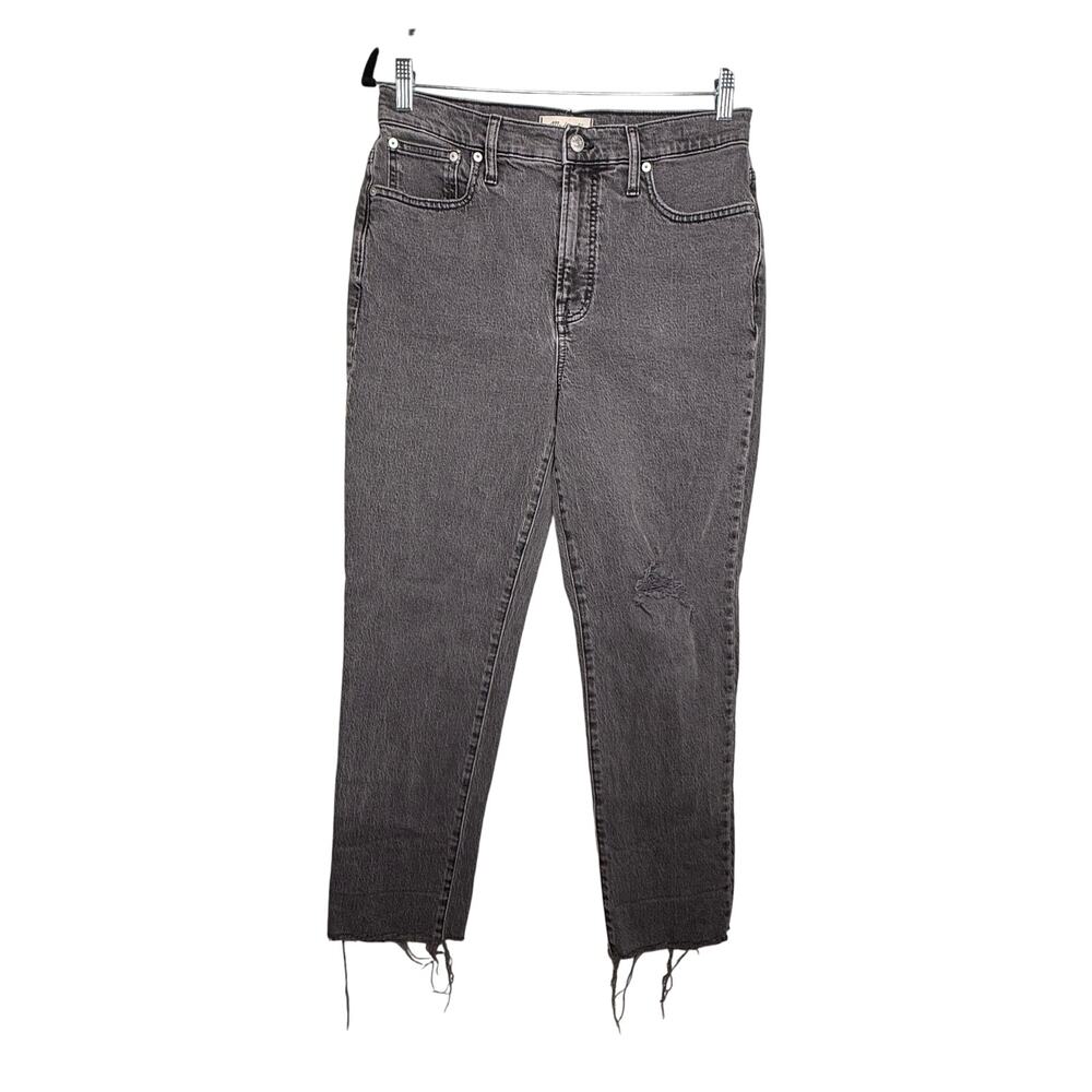 Madewell Jeans Women's 29 The Perfect Vintage Jean Gray Wash - Picture 1 of 7